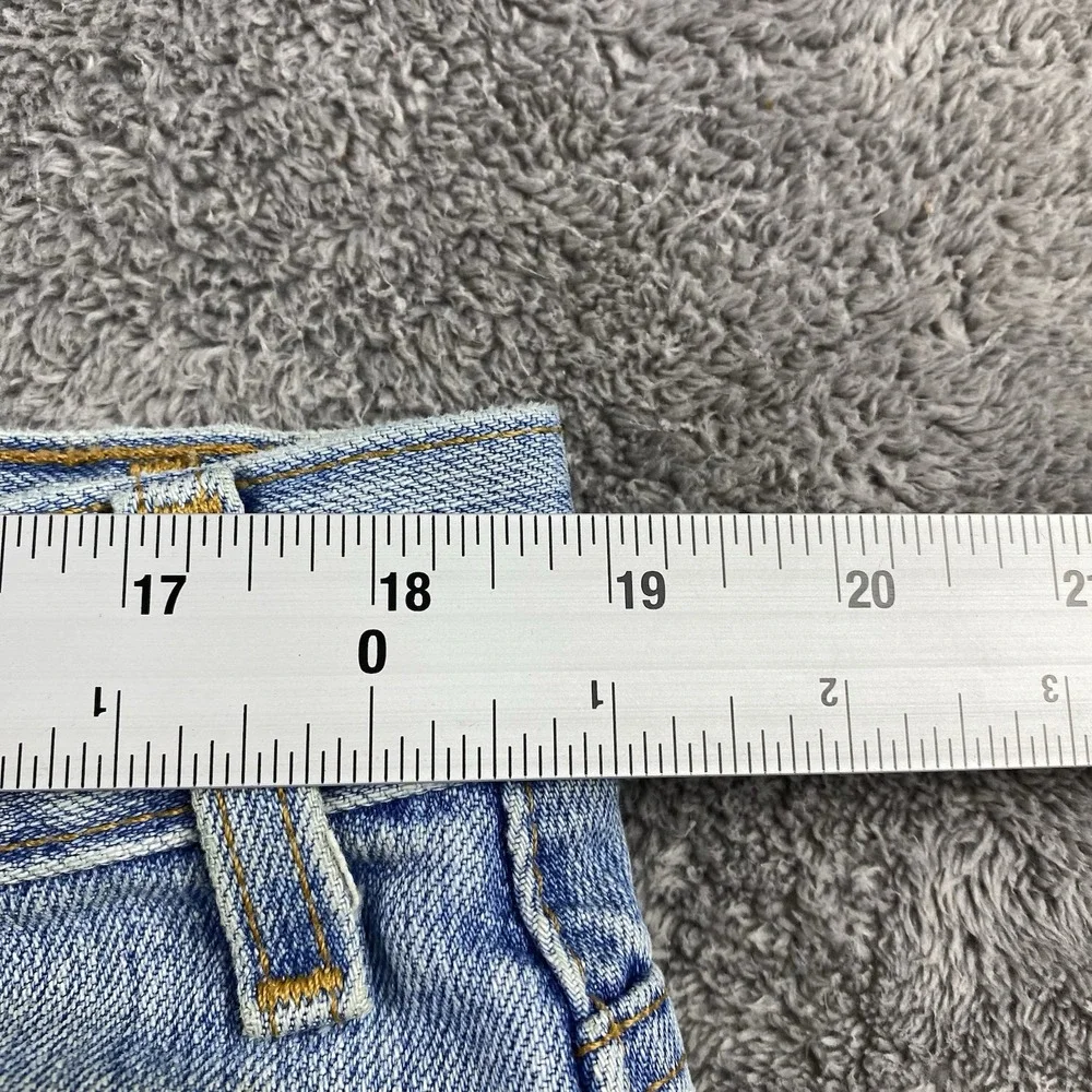 Levis 569 Loose Straight Fit Jeans‎ Mens 38x26.5 Blue Medium Wash Hemmed VTG